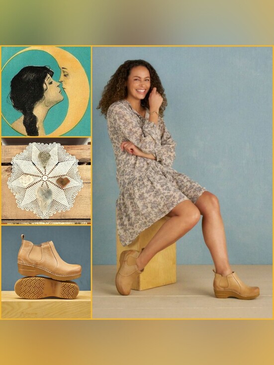 Dansko Shoes - ⚘inQuire⚘AvaiLable!⚘Dansko FRANKIE Honey Pro Clog Booties Chelsea Boho Cottage ♡